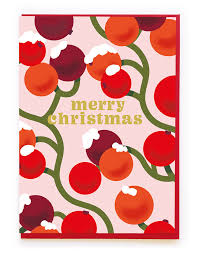 Merry Christmas Berries - 5 Card Pack