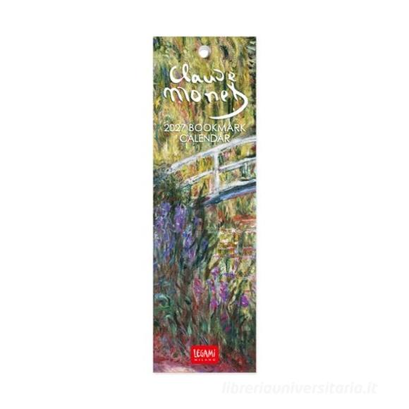 2027 Monet Bookmark Calendar