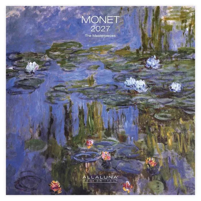 2027 Monet Wall Calendar
