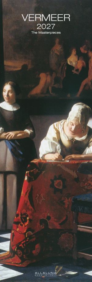 2027 Vermeer Slim Wall Calendar