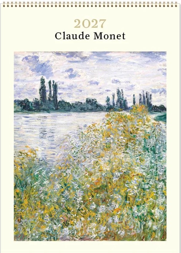 2027 Claude Monet - Wall Calendar