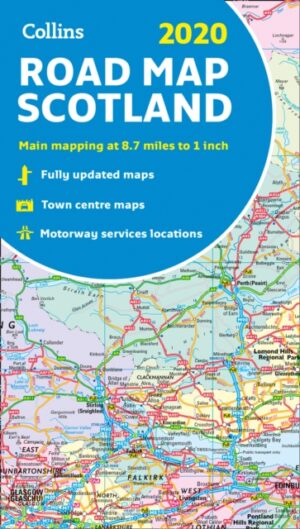 Scotland - Collins Road Map 2020