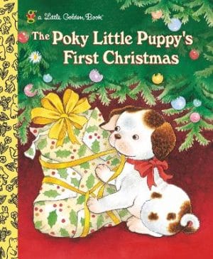 Poky Little Puppys First Christmas - Little Golden Book