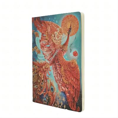 Firebird (Birds of Happiness) A4 Lined Cahier