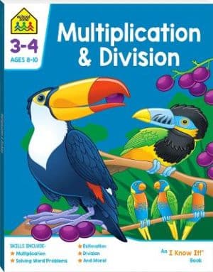Multiplication And Division - School Zone Ages 8 - 10