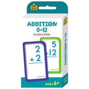 Flash Cards - Addition 0 - 12