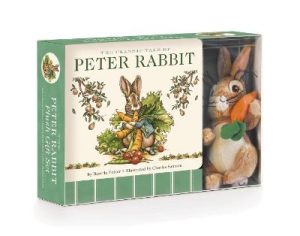 Peter Rabbit Plush Gift Set - The Revised Edition-  Includes the Classic Edition Board Book + Plush Stuffed Animal Toy