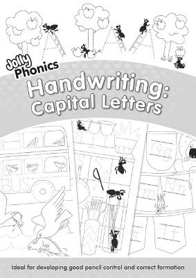 Jolly Phonics Capital Letters Handwriting Book - In Precursive Letters (British English edition)